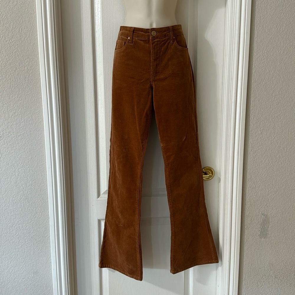 KUT from the Kloth high waisted corduroy flare